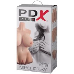 Pipedream PDX Plus Perfect 10 Torso 9 Pipedream PDX Plus Perfect 10 Torso -Sinful 23901 pdx plus perfect 10 torso masturbator 90 pack q100