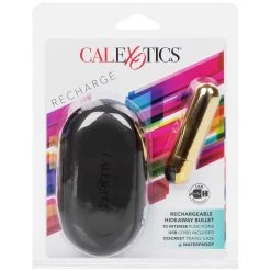 CalExotics Oplaadbare Hideaway Bullet Vibrator -Sinful 23937 calexotics rechargeable hideaway bullet vibrator 90 pack q100