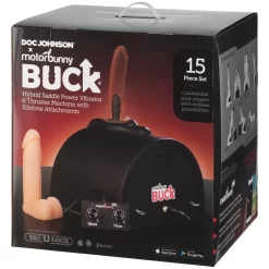 Doc Johnson X MotorBunny Buck Vac-U-Lock Sex Machine -Sinful 24491 doc johnson x motorbunny buck with vac u lock sexmachine 90 pack q100