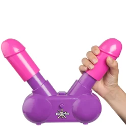 Cum Face Duel Pump Action-penisspel -Sinful 24496 cum face duel pump party spil 50 hand q100