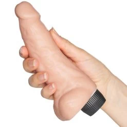Willie City Realistische Vibrator Met Ballen 19 Cm -Sinful 24513 willie city realistisk dildo vibrator 18 5 cm 50 hand q100