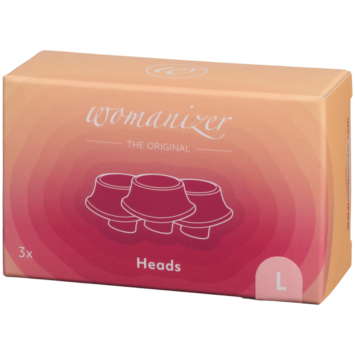 Womanizer Pink Opzetstuk 3-Pack Large 2 Womanizer Pink Opzetstuk 3-Pack Large - Afbeelding 2