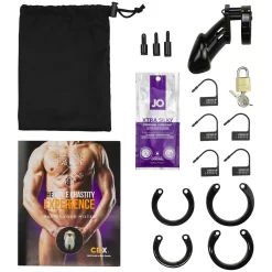 CB-6000 Black Kuisheidskooi 8.25 Cm -Sinful 24655 cb 6000 kyskhedsbaelte sort 8 25 cm 80 boxcontents q100