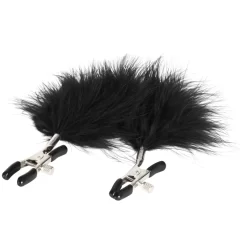 Sportsheets Sex & Mischief Gevederde Tepelklemmen -Sinful 24683 sex mischief feather nipple clamps 04 q100