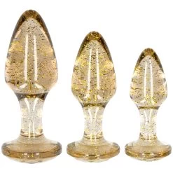 Ouch! Glitter Buttplug Set