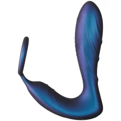 Hueman Black Hole Anale Vibrator Met Penisring -Sinful 24692 hueman black hole anal vibrator with cockring 03 q100
