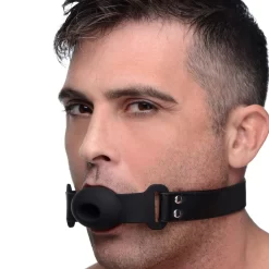 XR Brands Strict Holle Siliconenknevel