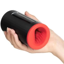 LELO F1S V2 Red Pleasure Console Penisvibrator -Sinful 24880 lelo f1s v2 red masturbator 50 hand q100