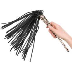 Baseks Leopard Kinky Bondage Set -Sinful 24889 baseks leopard flogger 50 hand 1
