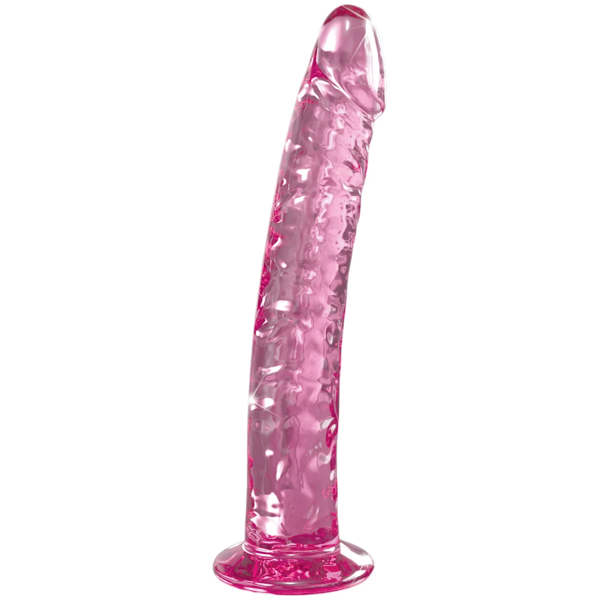 Pipedream Icicles Nr. 86 Roze Glazen Dildo 1 Pipedream Icicles Nr. 86 Roze Glazen Dildo