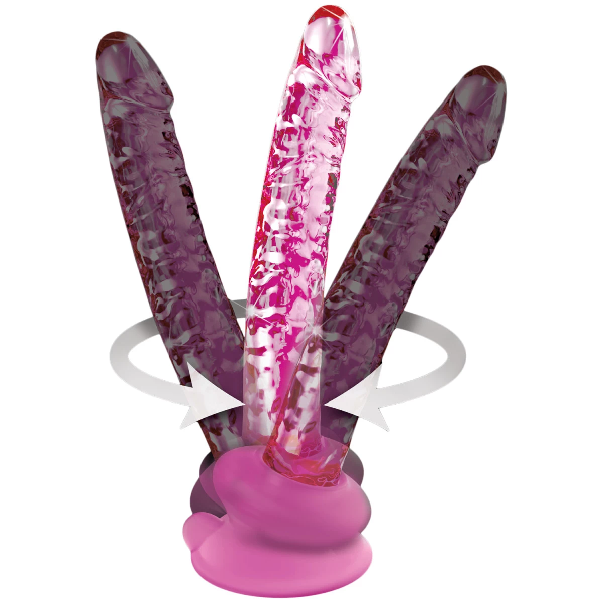 Pipedream Icicles Nr. 86 Roze Glazen Dildo 4 Pipedream Icicles Nr. 86 Roze Glazen Dildo - Afbeelding 4