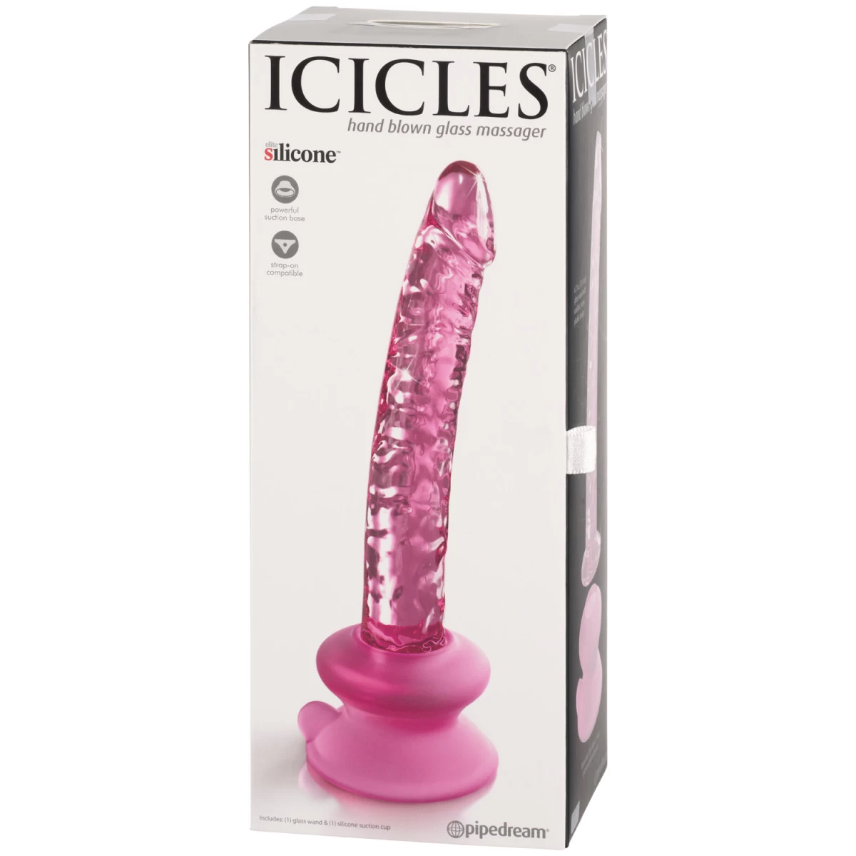 Pipedream Icicles Nr. 86 Roze Glazen Dildo 6 Pipedream Icicles Nr. 86 Roze Glazen Dildo - Afbeelding 6