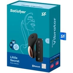 Satisfyer Little Secret Slipjes Vibrator Met App En Afstandsbediening -Sinful 25041 satisfyer little secret panty vibrator 90 pack q100