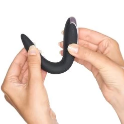 Satisfyer Double Fun Koppelvibrator Met Afstandsbediening En App -Sinful 25082 satisfyer double fun couples vibrator black 51 hand