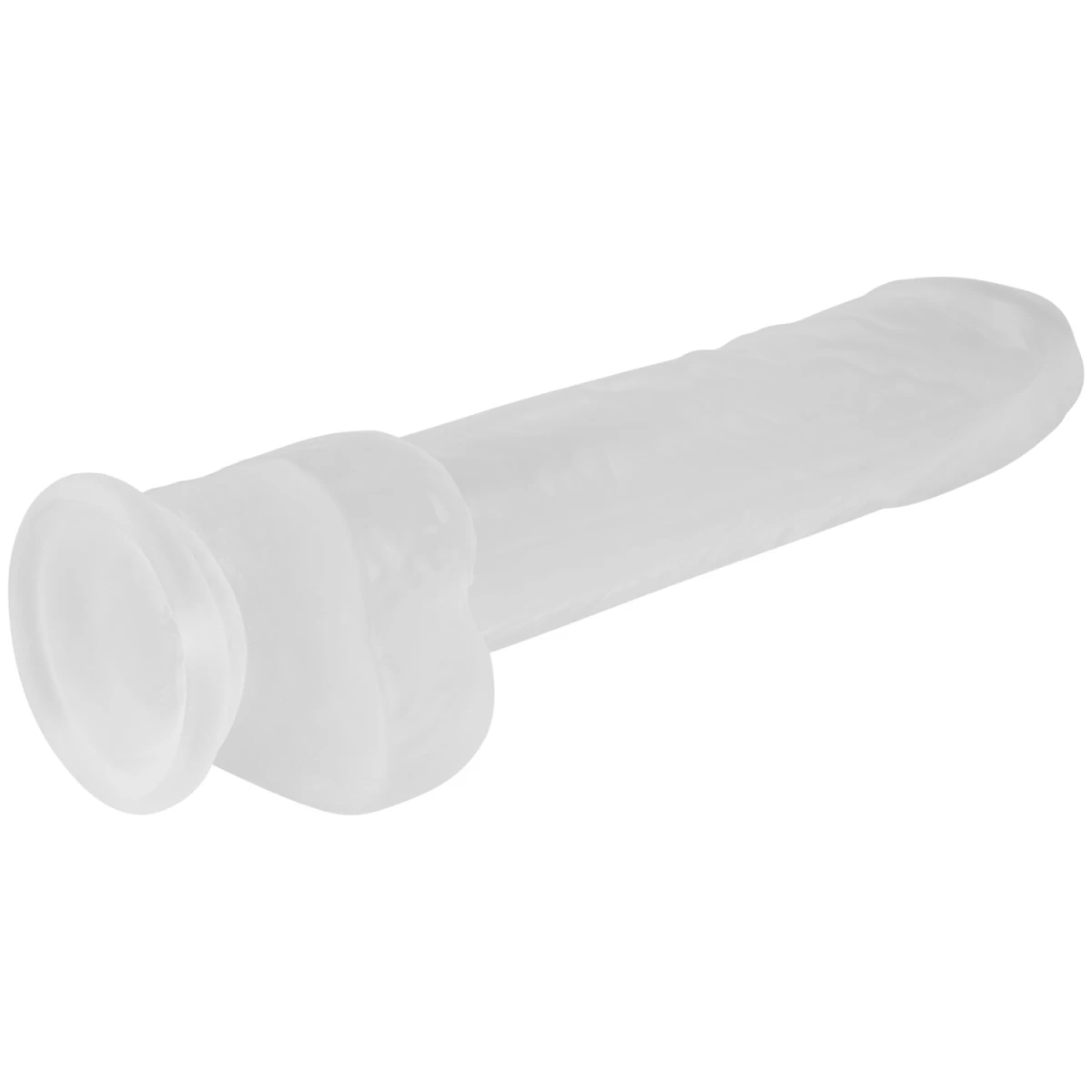 Willie City Classic Frosted Clear Realistische Dildo Met Zuignap 24,5 Cm 3 Willie City Classic Frosted Clear Realistische Dildo Met Zuignap 24,5 Cm - Afbeelding 3