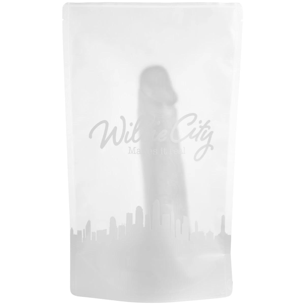 Willie City Classic Frosted Clear Realistische Dildo Met Zuignap 24,5 Cm 5 Willie City Classic Frosted Clear Realistische Dildo Met Zuignap 24,5 Cm - Afbeelding 5