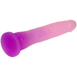 Baseks Gradient Glitter Dildo Met Zuignap 20 Cm -Sinful 25138 baseks gradient glitter dildo medium lilla 03 product