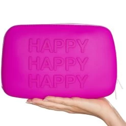 Happy Rabbit Siliconen Opbergzakje -Sinful 25173 happy rabbit storage bag large 50 hand