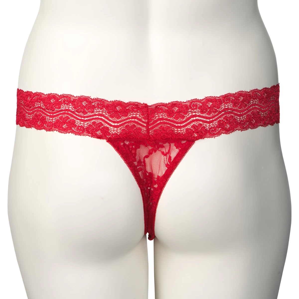 NORTIE Malin Red Orgasm Kruisloze Parel G-string Plus Size - Afbeelding 6