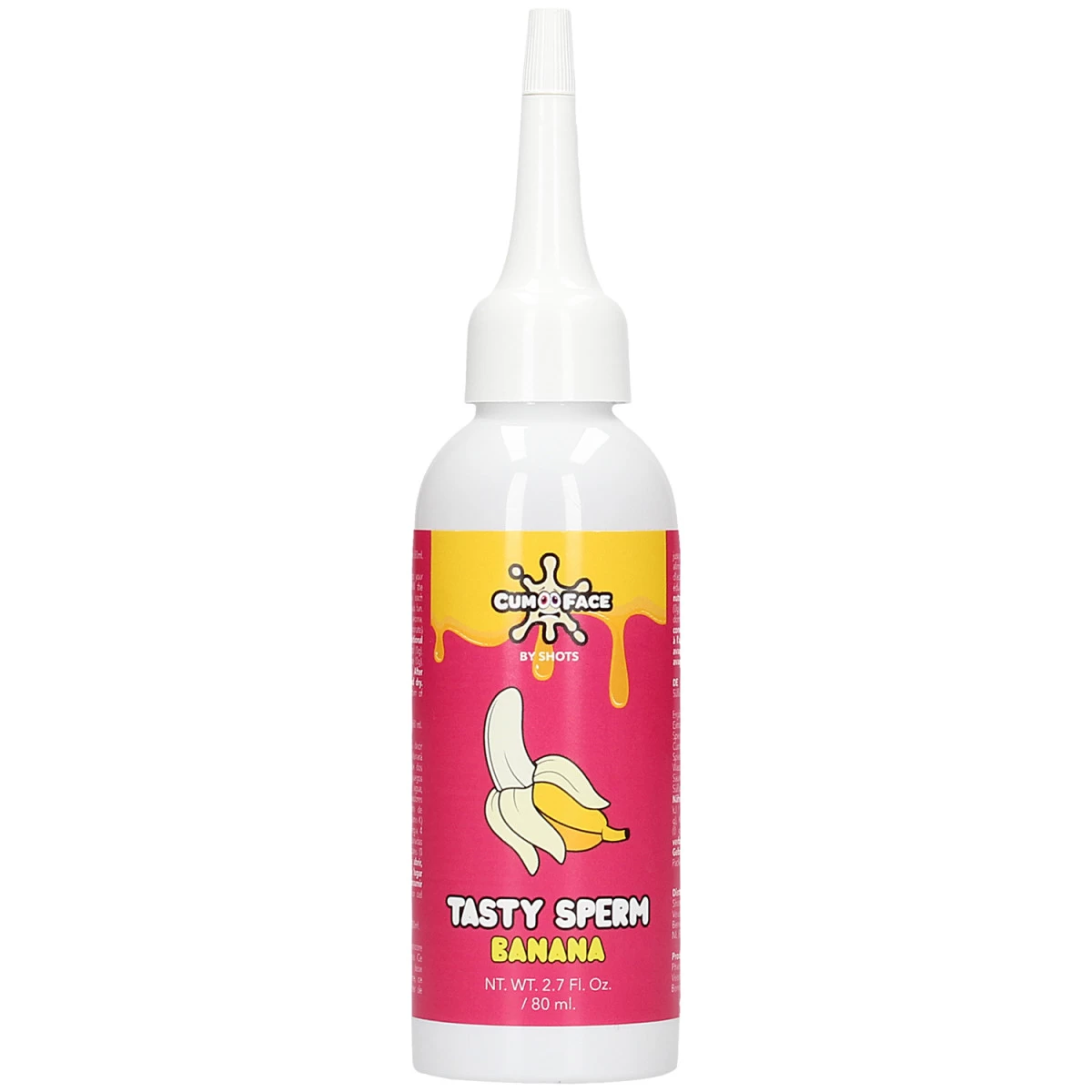 Cum Face Tasty Sperm Vloeistof Met Bananensmaak 80 Ml 1 Cum Face Tasty Sperm Vloeistof Met Bananensmaak 80 Ml