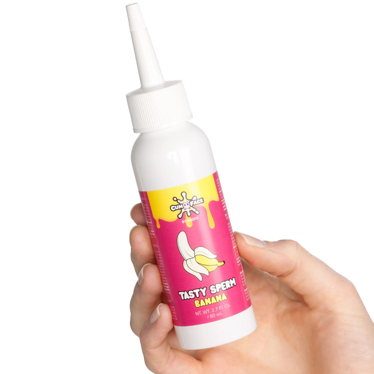 Cum Face Tasty Sperm Vloeistof Met Bananensmaak 80 Ml 2 Cum Face Tasty Sperm Vloeistof Met Bananensmaak 80 Ml - Afbeelding 2