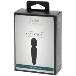 Fifty Shades Of Grey Sensation Mini Wandvibrator -Sinful 25464 fifty shades of grey sensation rechargeable mini wand vibrator 90 pack q100