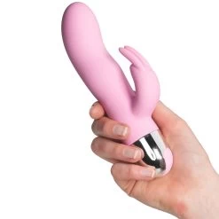 Sinful Playful Pink Bunny G Oplaadbare Rabbit Vibrator -Sinful 25938 sinful playful pink bunny g rechargeable rabbit vibrator 50 hand q100 1
