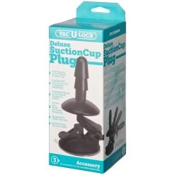 Doc Johnson Vac-U-Lock Deluxe Suction Cup Plug Accessory 7 Doc Johnson Vac-U-Lock Deluxe Suction Cup Plug Accessory -Sinful 25961 vac u lock deluxe adjustable sugekop 90 pack q100