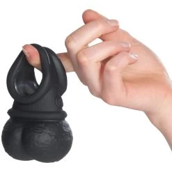 Pipedream King Cock Elite The Crown Jewels Vibrerende Bewegende Ballen -Sinful 25988 king cock elite the crown jewels vibrating swinging balls 50 hand q100