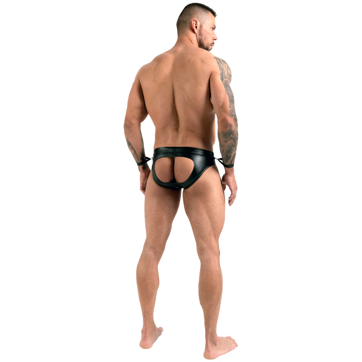 Orion Svenjoyment Wetlook Jock Met Handboeien 2 Orion Svenjoyment Wetlook Jock Met Handboeien - Afbeelding 2