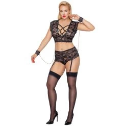 Orion Cottelli Bondage Kruisloze Set Met Handboeien Plus Size