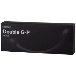 Sinful Double G&P Wand -Sinful 26205 sinful double g p wand 90 pack q100