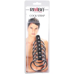 Rimba Metalen Penisringen-koker Met Balring -Sinful 26327 rimba metal cockrings tube with ball ring 90 pack q100