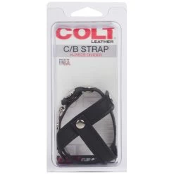 CalExotics COLT Leren C/B-band Met H-stukverdeler -Sinful 26335 colt leather h piece divider 90 pack q100