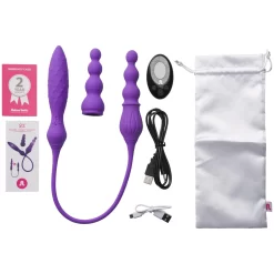 Adrien Lastic 2X Dubbele Vibrator Met Afstandbediening 10 Adrien Lastic 2X Dubbele Vibrator Met Afstandbediening -Sinful 26336 adrien lastic 2x remote controlled double vibrator 80 boxcontents q100