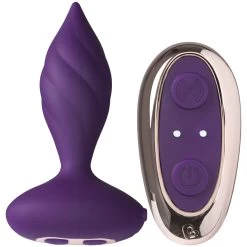 Rocks Off Petite Sensations Desire Vibrerende Buttplug Met Afstandsbediening -Sinful 26350 rocks off petite sensations desire butt plug remote controlled 01 purple product q100 1