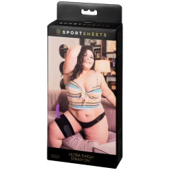 Sportsheets Ultra Thigh Strap-On -Sinful 26384 sportsheets thigh strap on ultra 90 pack q100