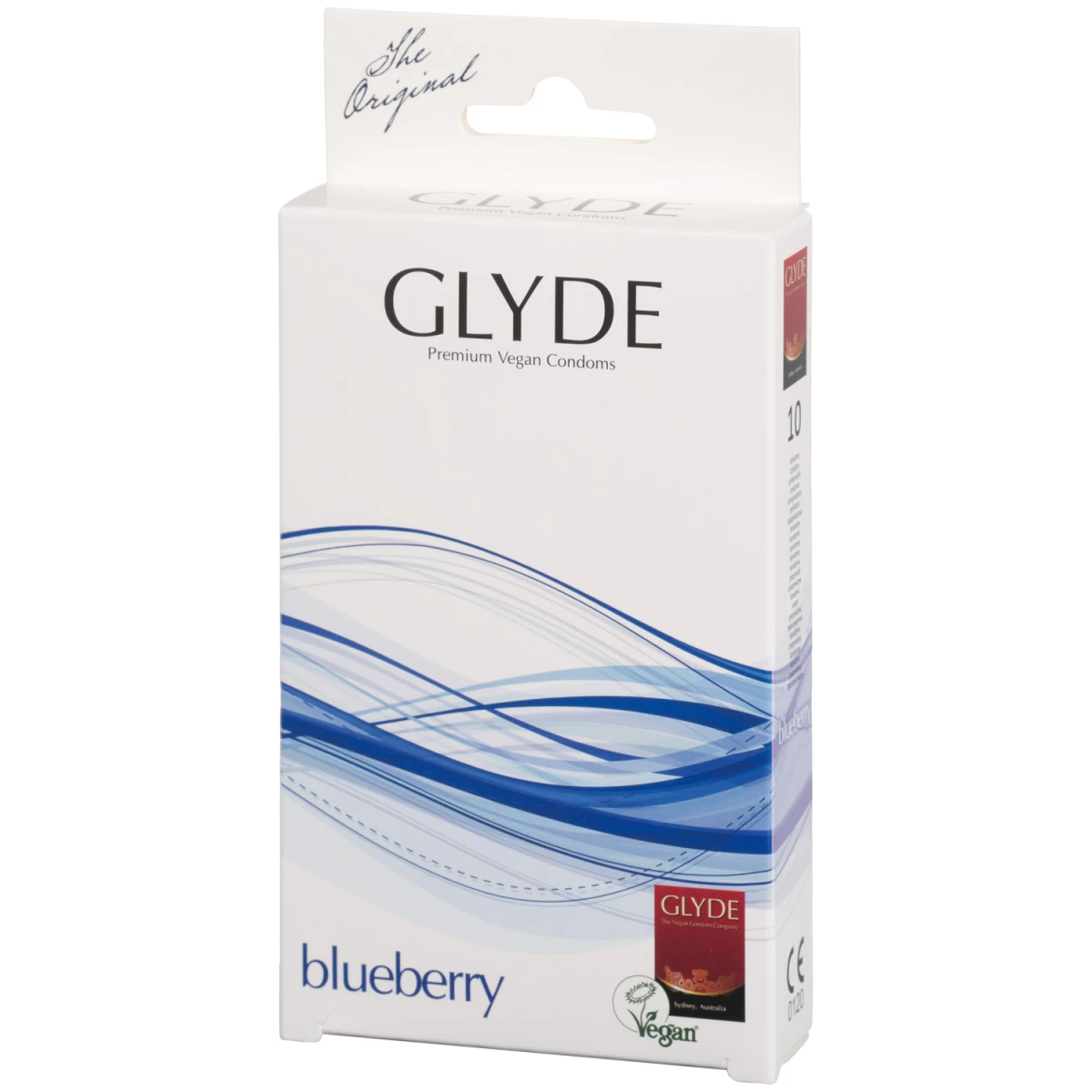 Glyde Ultra Blueberry Condooms 10 Stuks 1 Glyde Ultra Blueberry Condooms 10 Stuks