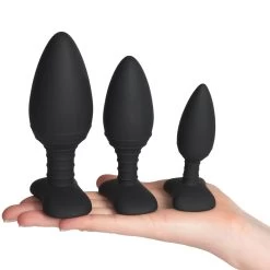 Nexus Buttplug Set Van Drie -Sinful 26405 nexus butt plug trio set 51 hand q100