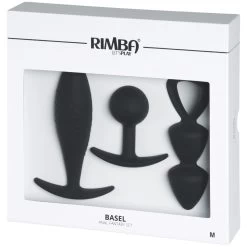 Rimba Basel Anal Fantasy Medium Buttplug-kit -Sinful 26406 rimba basel butt plug set 90 pack q100