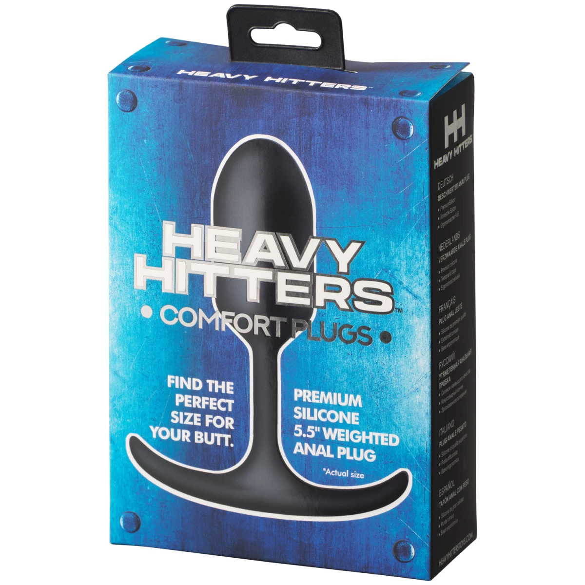 XR Brands Heavy Hitters Middelzware Buttplug 6 XR Brands Heavy Hitters Middelzware Buttplug - Afbeelding 6