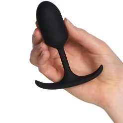XR Brands Heavy Hitters Kleine Verzwaarde Buttplug -Sinful 26415 heavy hitters weighted butt plug small 50 hand q100