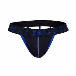 MaleBasics Blauwe String -Sinful 26439 malebasics blue thong 03 product q100
