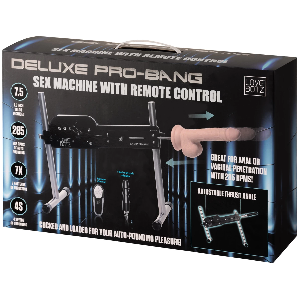 XR Brands LoveBotz Deluxe Pro-Bang Seksmachine Met Afstandsbediening 8 XR Brands LoveBotz Deluxe Pro-Bang Seksmachine Met Afstandsbediening - Afbeelding 8