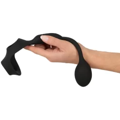 Orion Rebel Men's Gear Penisring Met Buttplug Met Afstandsbediening -Sinful 26787 rebel cock ring with remote controlled butt plug 50 hand q100