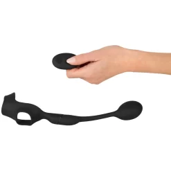 Orion Rebel Men's Gear Penisring Met Buttplug Met Afstandsbediening -Sinful 26787 rebel cock ring with remote controlled butt plug 51 hand q100