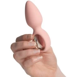 Sinful Color Up Peach Vibrerende Buttplug -Sinful 26793 sinful color up vibrating butt plug peach 50 hand q100