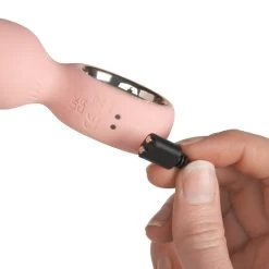 Sinful Color Up Peach Vibrerende Buttplug -Sinful 26793 sinful color up vibrating butt plug peach 51 hand q100