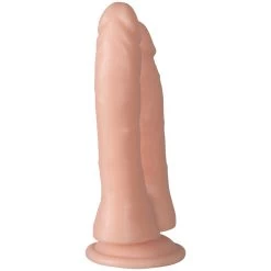 Willie City Realistische Dubbele Dildo Met Zuignap 18 Cm -Sinful 26828 willie city realistisk dobbelt dildo 03 product q100