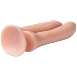 Willie City Realistische Dubbele Dildo Met Zuignap 18 Cm -Sinful 26828 willie city realistisk dobbelt dildo 04 product q100